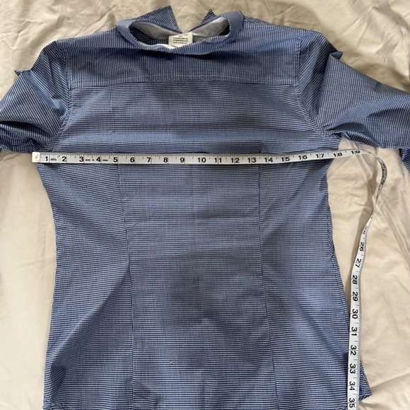 Van Heusen Women’s S/P Long Sleeve Slim Fit Button Front Shirt - Picture 10 of 12